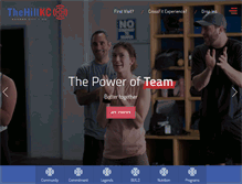 Tablet Screenshot of crossfitmemorialhill.com